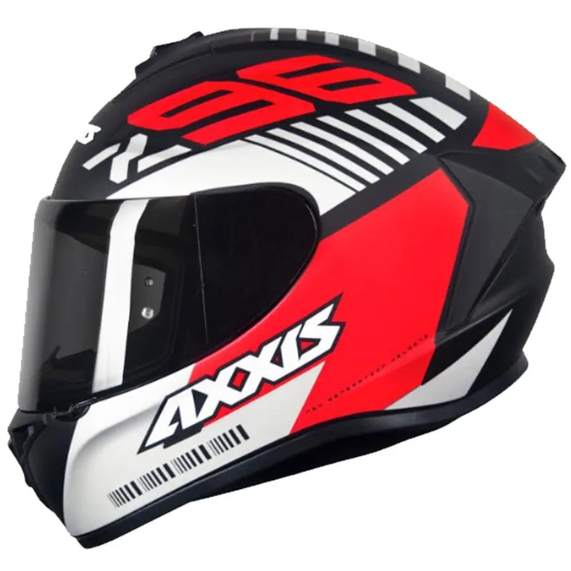 Capacete Axxis Draken Z96 Fosco Vermelho 56