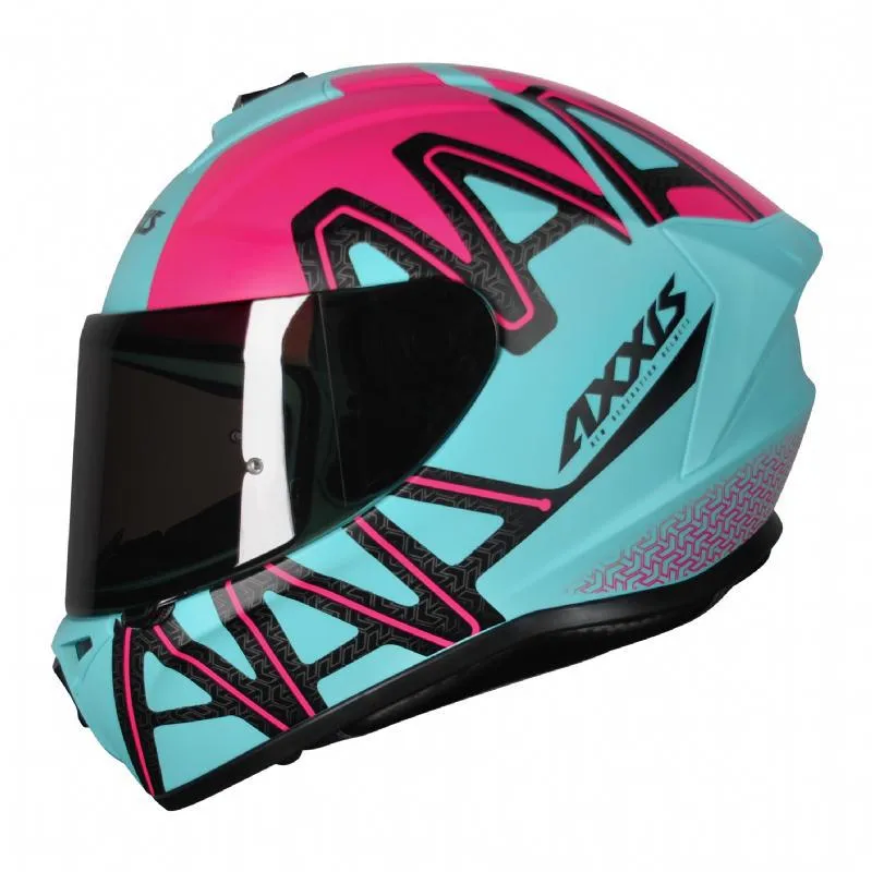 Capacete Axxis Draken Dekers Matt Tifany/pink 54/xs