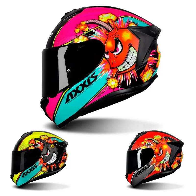 Capacete Axxis Draken Bomb
