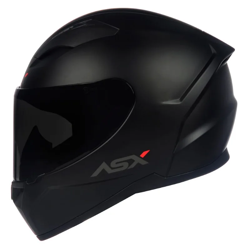 Capacete ASX City Solid Preto Grafite Fosco 54