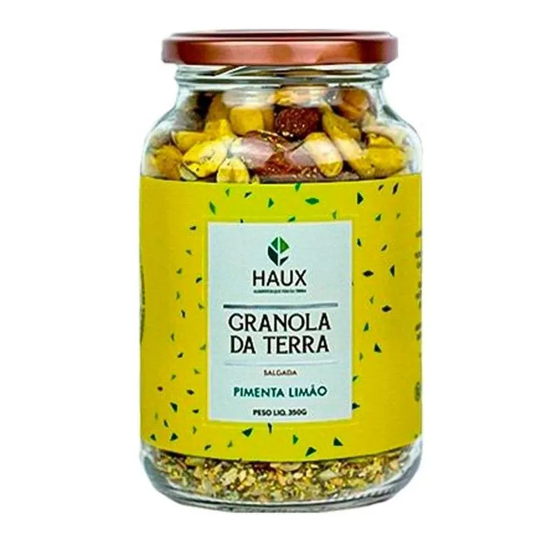Granola Salgada Pimenta Limão Haux 350g