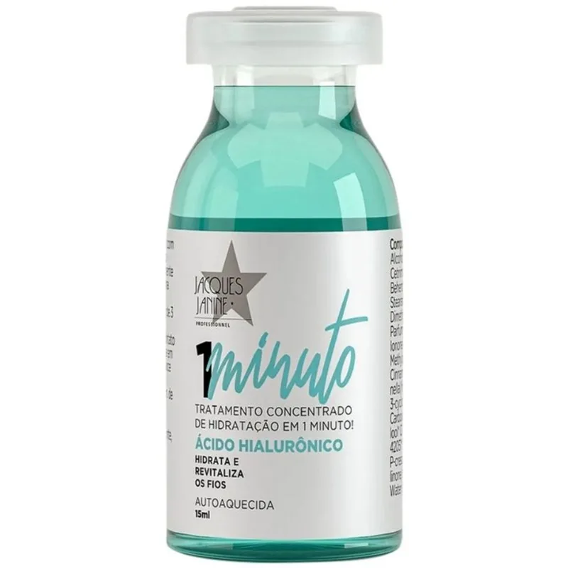 Ampola 1 Minuto Ácido Hialurônico 15 Ml - Jacques Janine