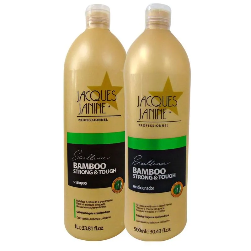 Shampoo + Condicionador Jacques Janine Excellence Bamboo