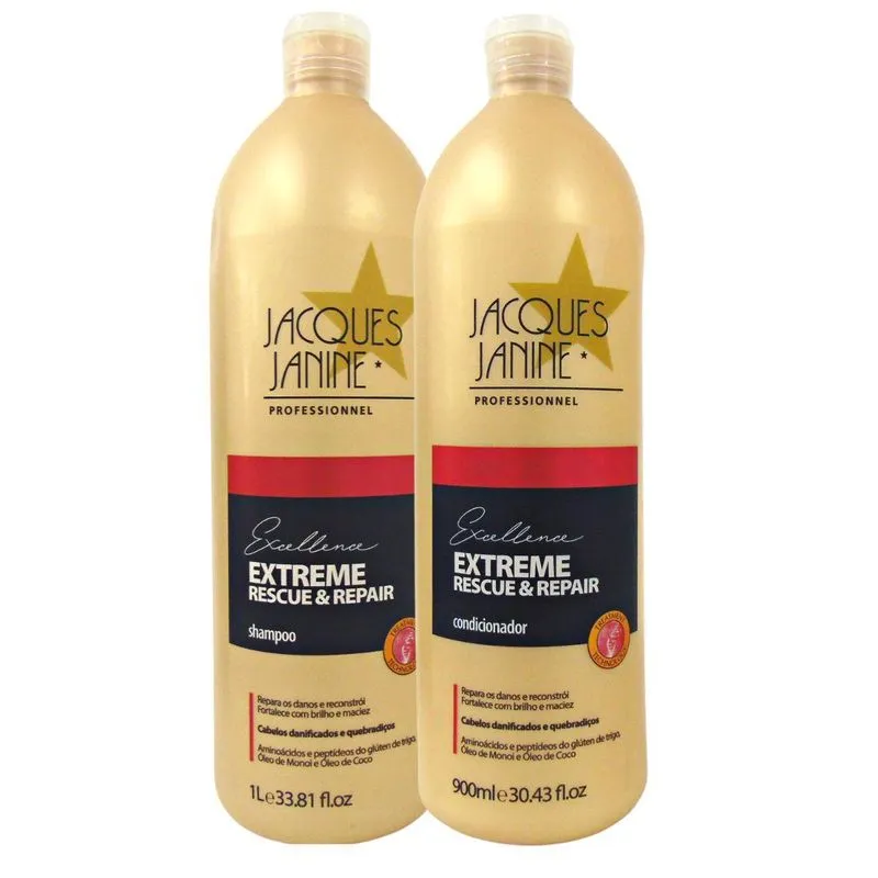 Shampoo + Condicionador Jacques Janine Excellence Extreme