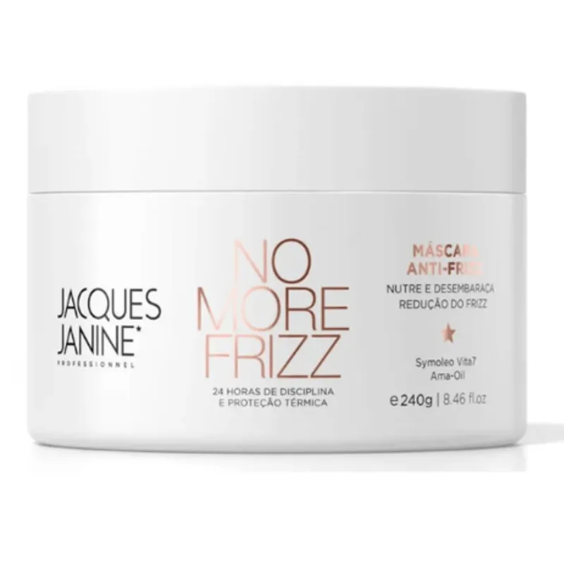 Máscara Jacques Janine No More Frizz 240g