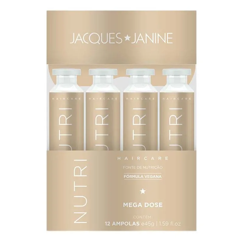 Jacques Janine Haircare Nutri Kit Ampolas 12 Unidades Kit