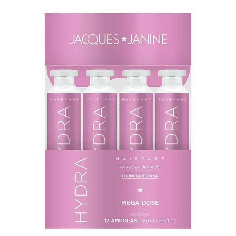 Jacques Janine Haircare Hydra Kit Ampolas 12 Unidades Kit