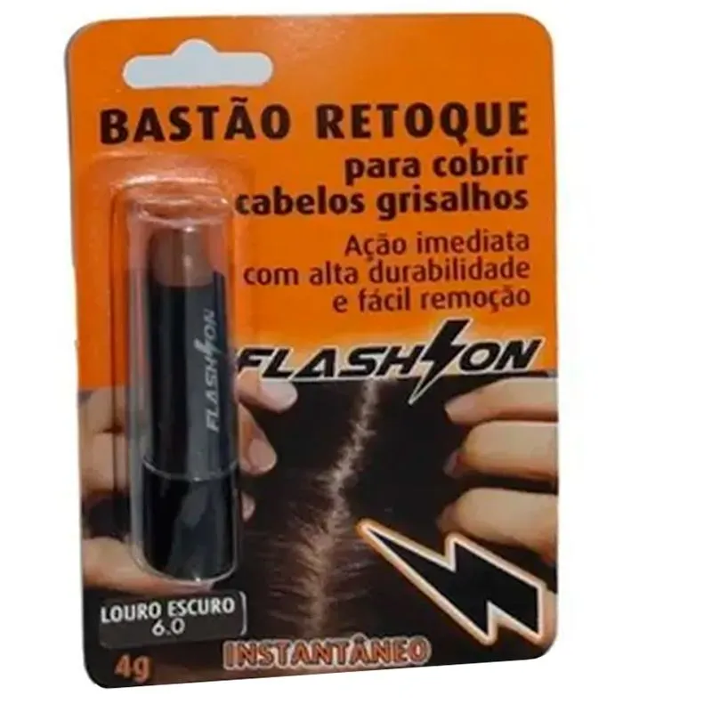 Retoque Flash On Bastão Loiro Escuro