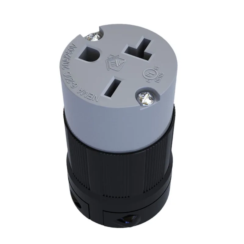 Conector Nema 6-20C 20A 250V 2P + T
