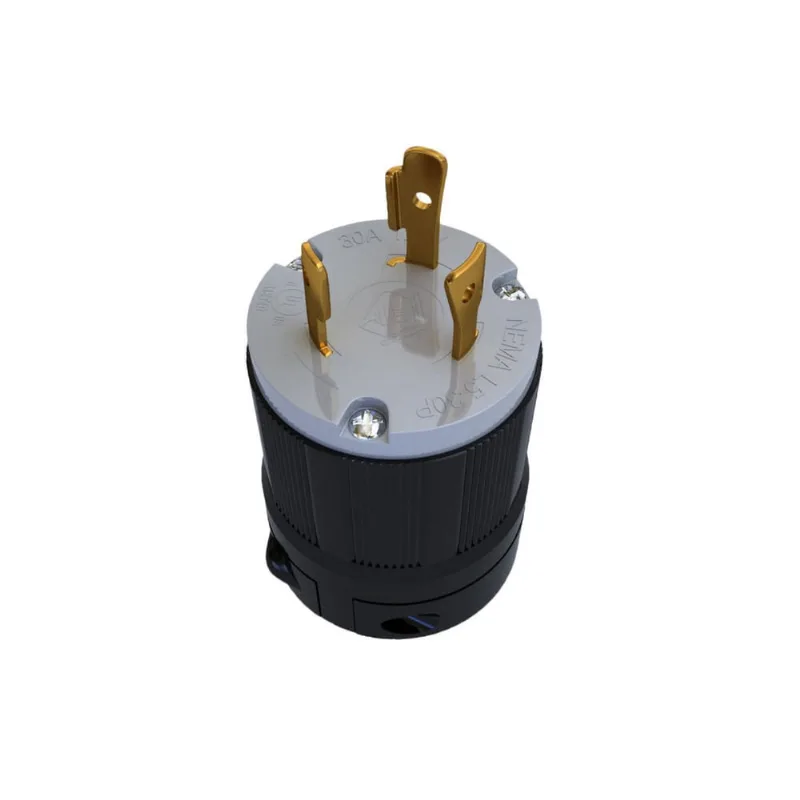 Plugue Nema L5-30P 30A 125V 2P + T