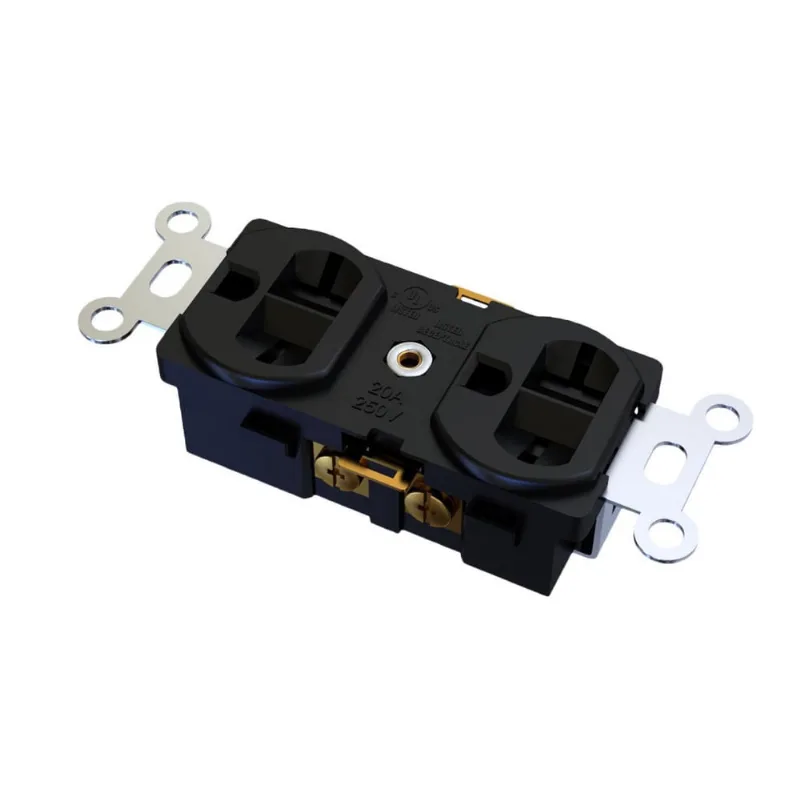 Tomada Nema 6-20R Dupla 20A 250V 2P + T