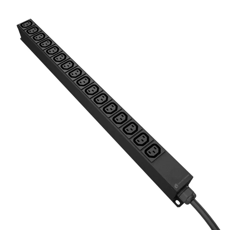 Pdu 28A Com 16 Tomadas Padrão Iec320 C13 10A – Sem Plugue