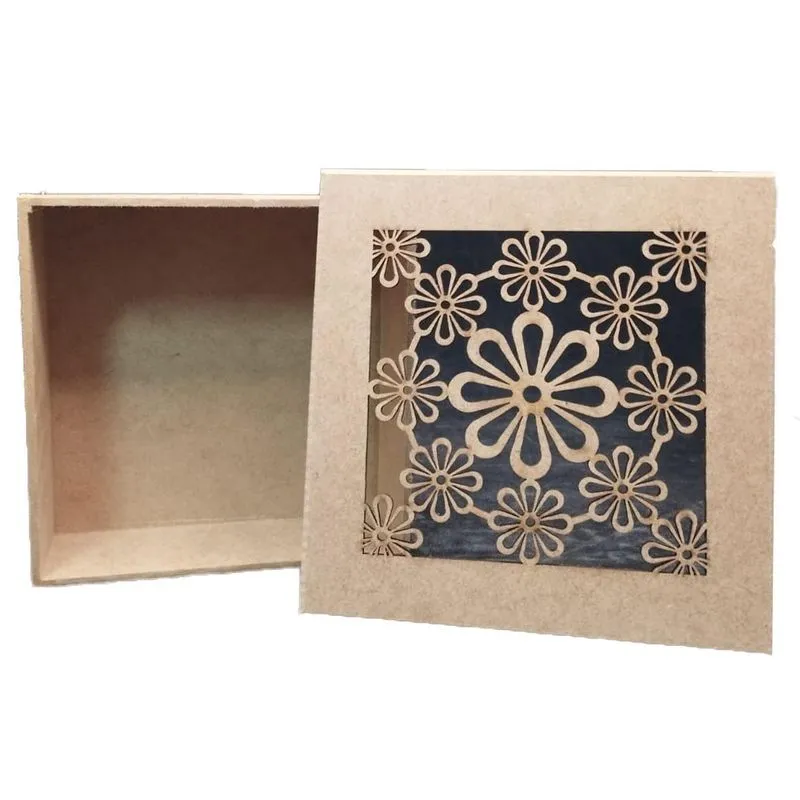 Caixa 15 X 15 X 5 Flores