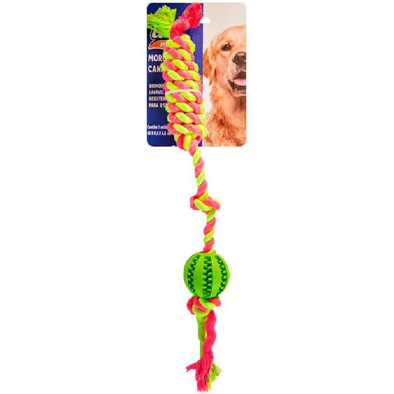 Mordedor Canino Unipet com Corda 28cm