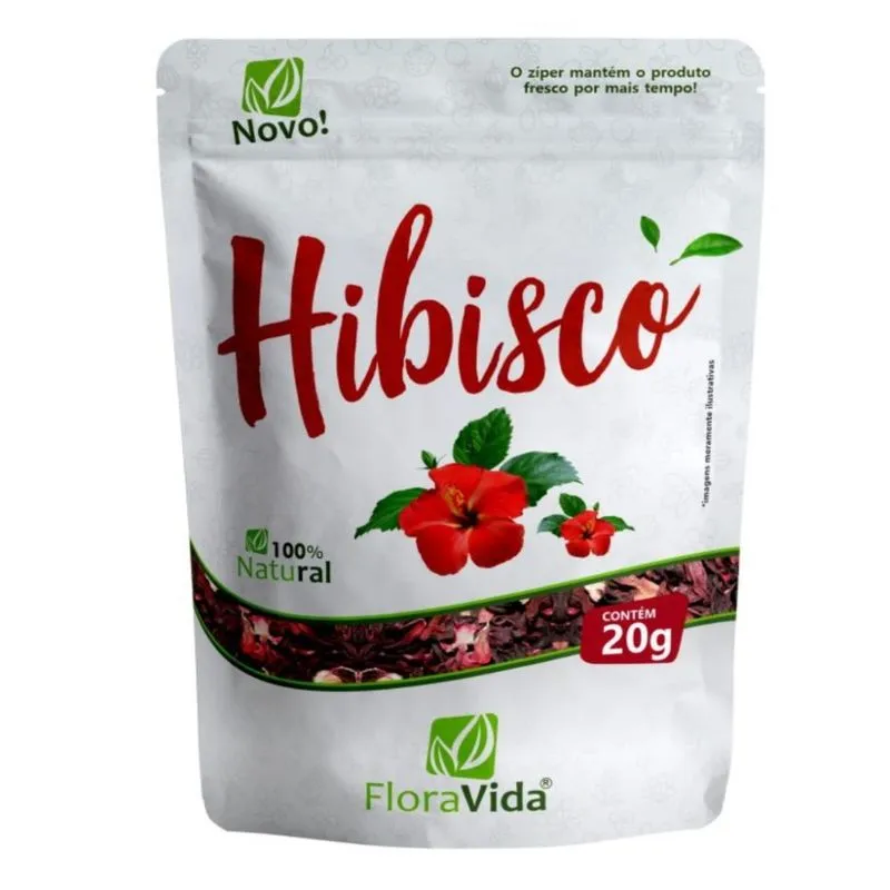 Chá FloraVida Hibisco 20g