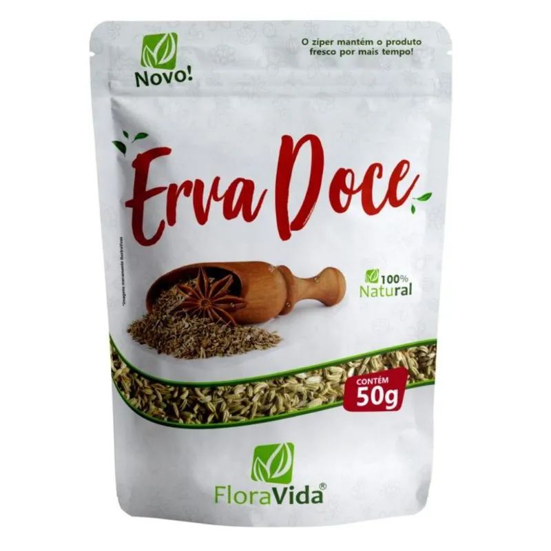 Chá FloraVida Erva Doce 50g