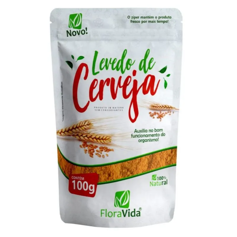 Levedo de Cerveja Floravida 100g