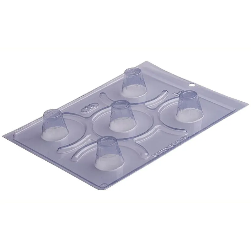 Forma PVC Silicone Copinho Licor - Porto Formas