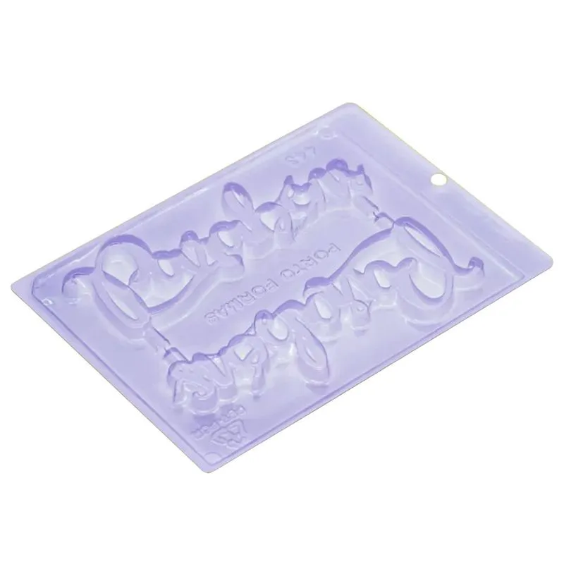 Forma PVC Topo Parabéns - Porto Formas