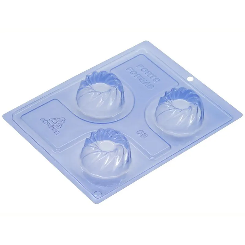 Forma PVC Silicone Bolinho Vulcão - Porto Formas