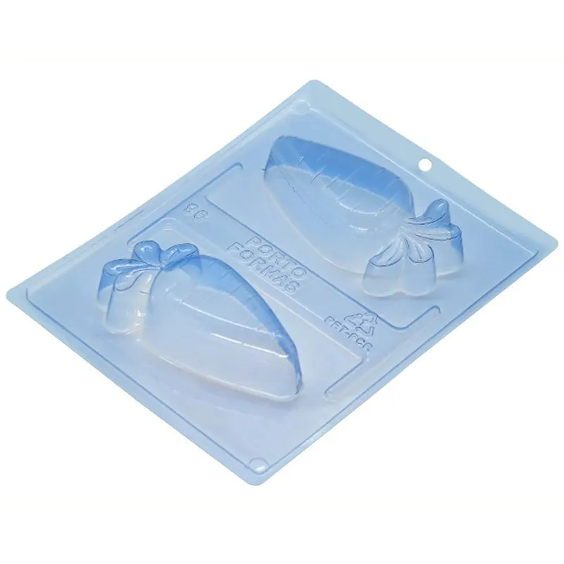 Forma PVC Silicone Cenoura Recheada - Porto Formas
