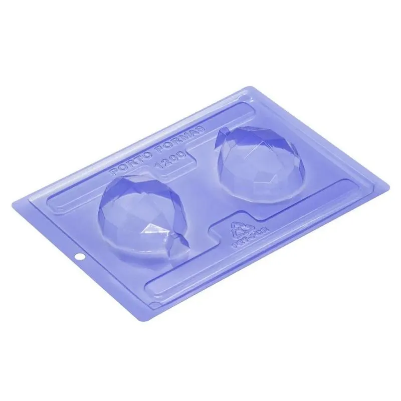 Forma De Acetato Com Silicone Topo De Bolo Bexiga Facetada Cód 1200 Porto Formas