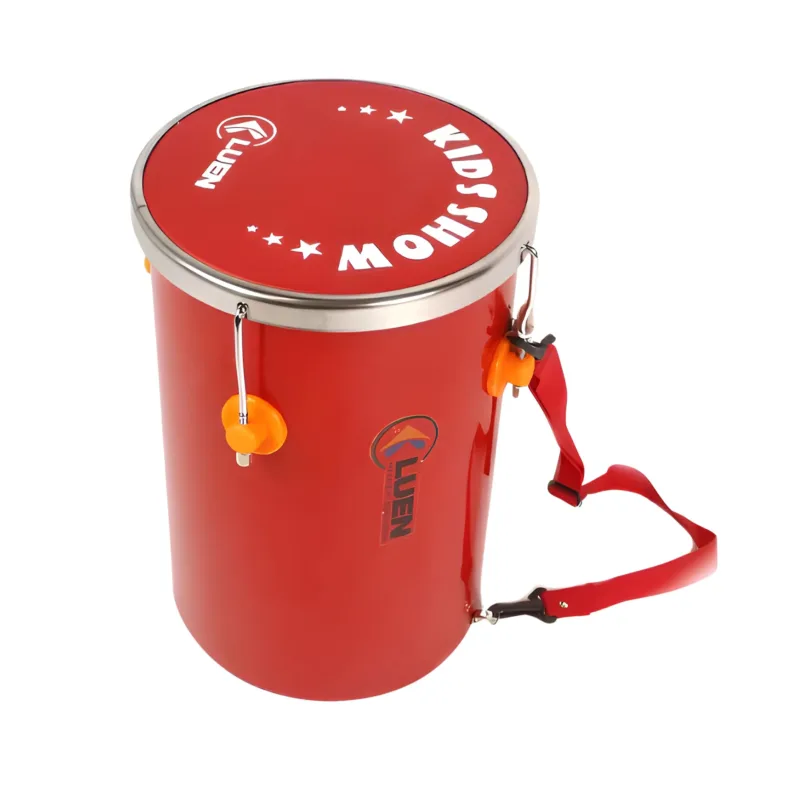 Rebolo Reto infantil 35x8 Luen Kids vermelho
