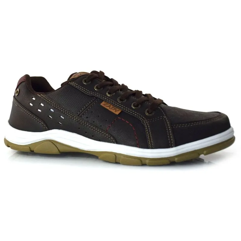 Sapatênis Masculino Zapy Marrom 7187 40
