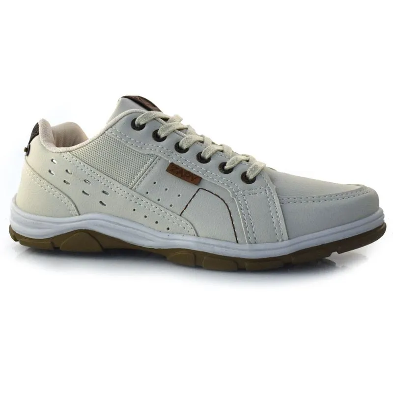 Sapatênis Masculino Zapy Off White 7187 39