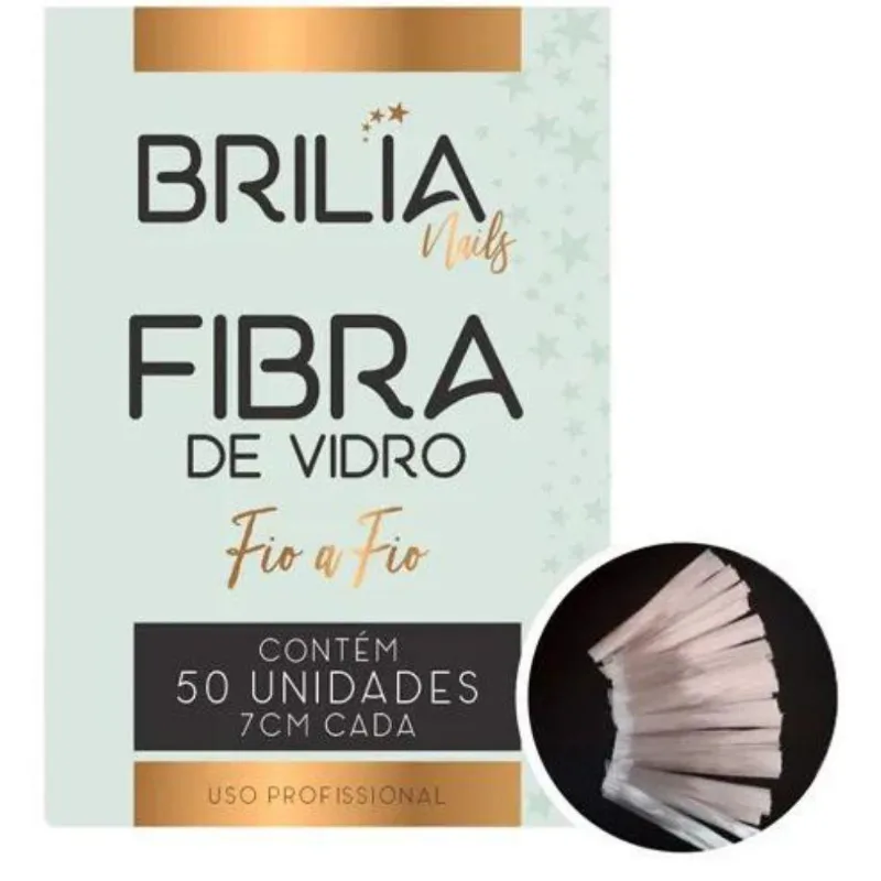 Brilia Nail Fibra Fio A Fio C-50 Un Metros