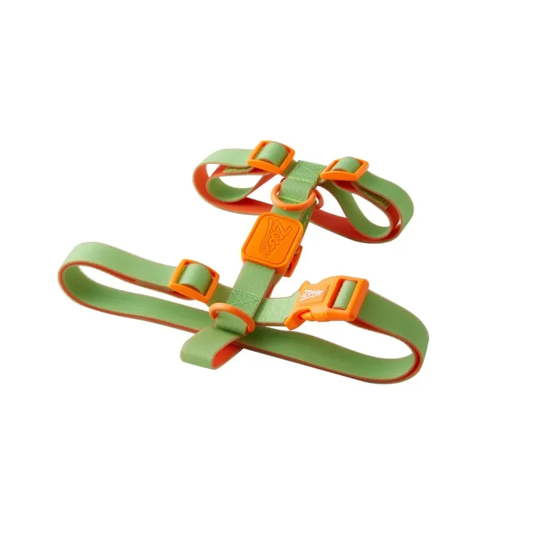 Peitoral H Zooghy Acqua Wave Verde Borracha Laranja M M