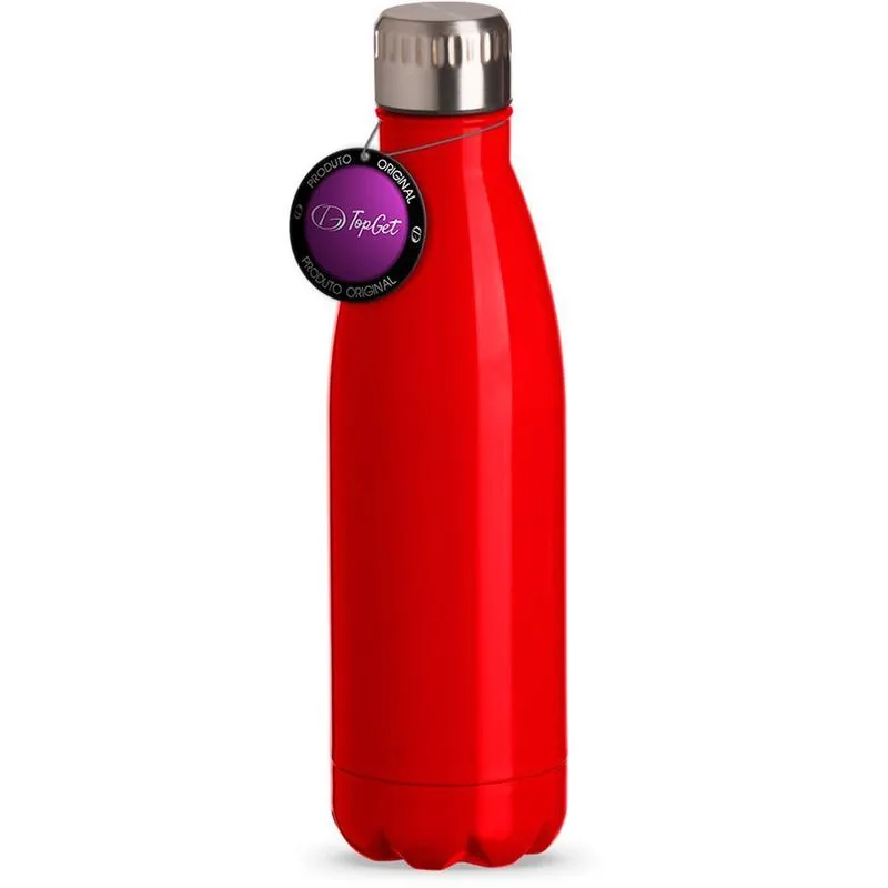Garrafa Inox Classic 750 Ml Topget - Vermelho