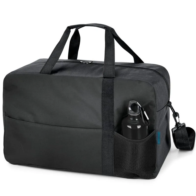 Kit Bolsa Esportiva Standard com Squeeze Sport TopGet Preto