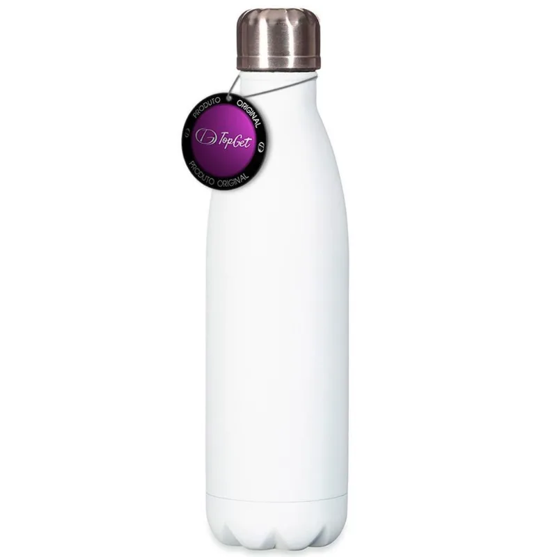 Garrafa Inox Classic Matte 750 Ml Topget - Branco