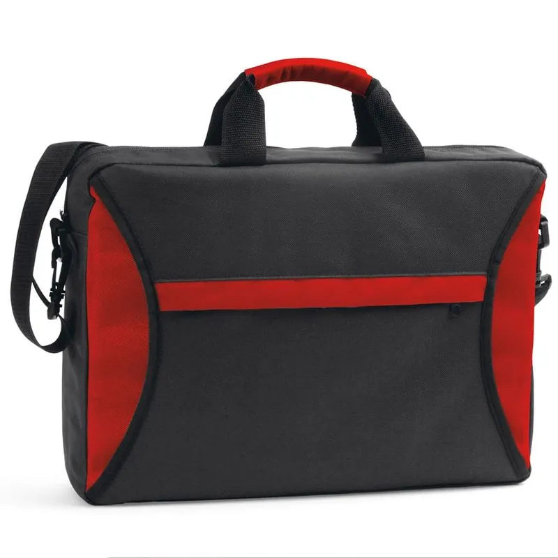 Pasta Multifunções Congress TopGet Preto e Vermelho