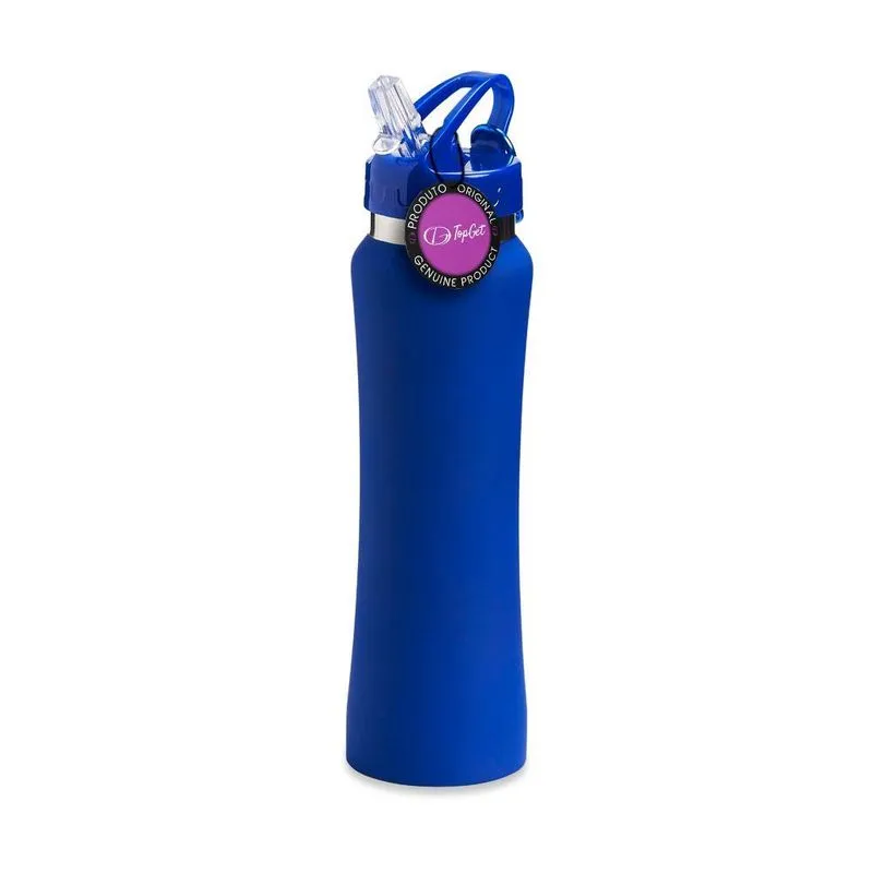 Garrafa Squeeze Alumínio 750 Ml Pulse Topget - Azul