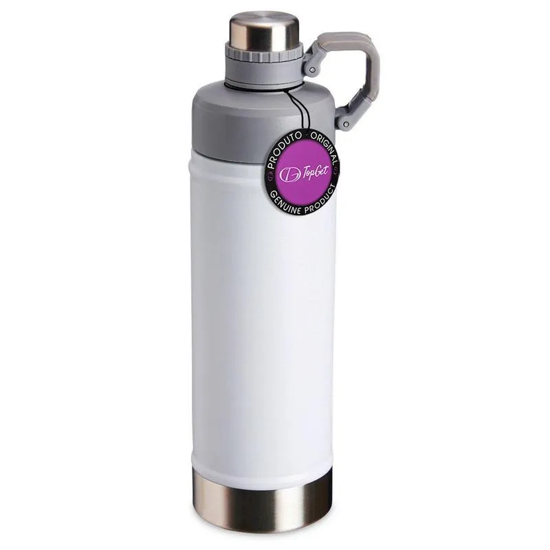 Squeeze Térmico Em Inox 700Ml Acid Adventure Topget - Branco