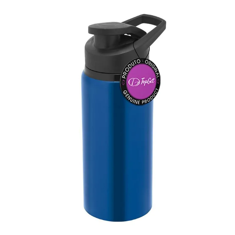 Garrafa Squeze Em Alumínio 660 Ml Bagdá Topget - Azul