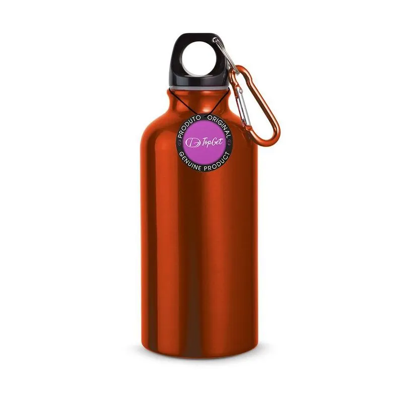 Garrafa Squeeze Em Alumínio 400Ml Idaho Topget - Laranja