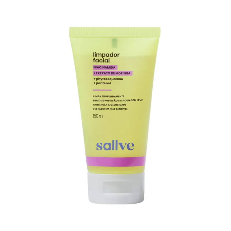 Limpador Facial Gel Sallve 150ml - Sallve