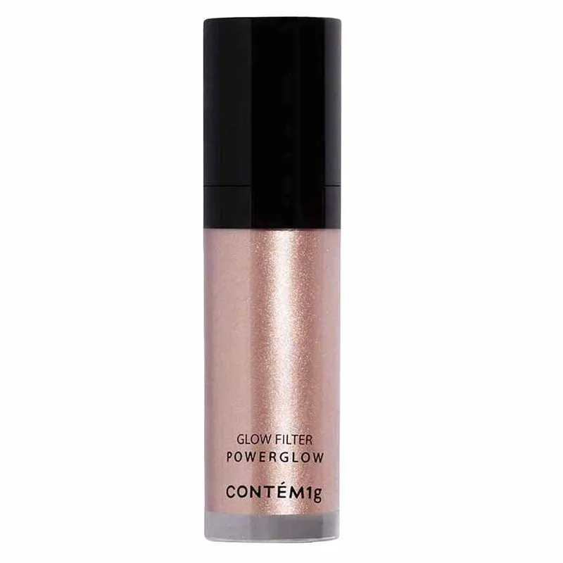 Iluminador Líquido Contém 1g Glow Filter Powerglow Rosa