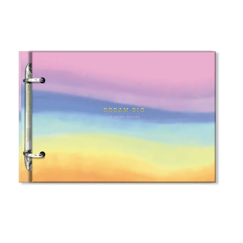 Porta Fichas Argolado Tie Dye Fina Ideia