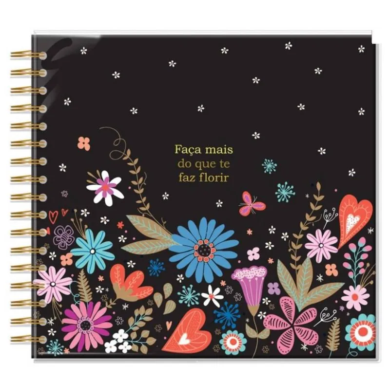 Álbum Para Fotos - Capa Dura - Coleção Fiore - Fina Ideia