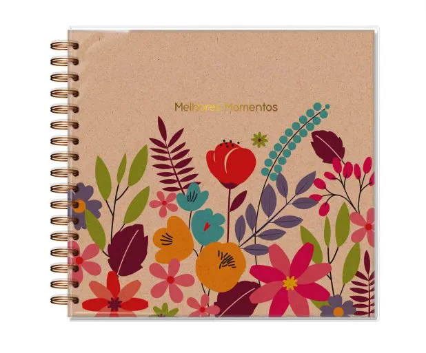ALBUM DE FOTO G FLOR KRAFT - Manaia Presentes