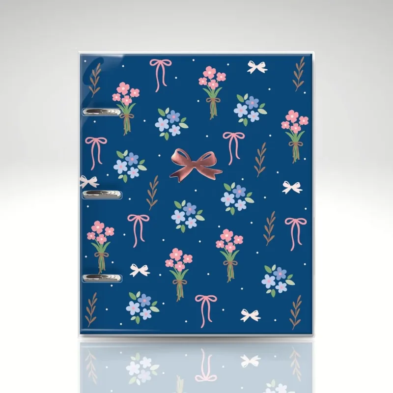 Caderno Argolado Laços e Afetos by Sof Martins - Fina Ideia
