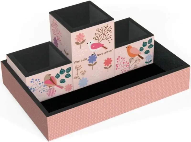 ORGANIZADOR DE MESA LEVE AMOR - Manaia Presentes