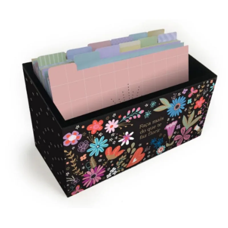 Fichario De Mesa Fina Ideia Fiore