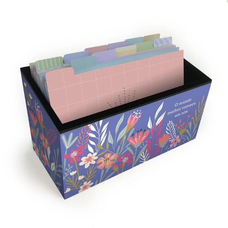 Fichário De Mesa Primavera Fina Ideia