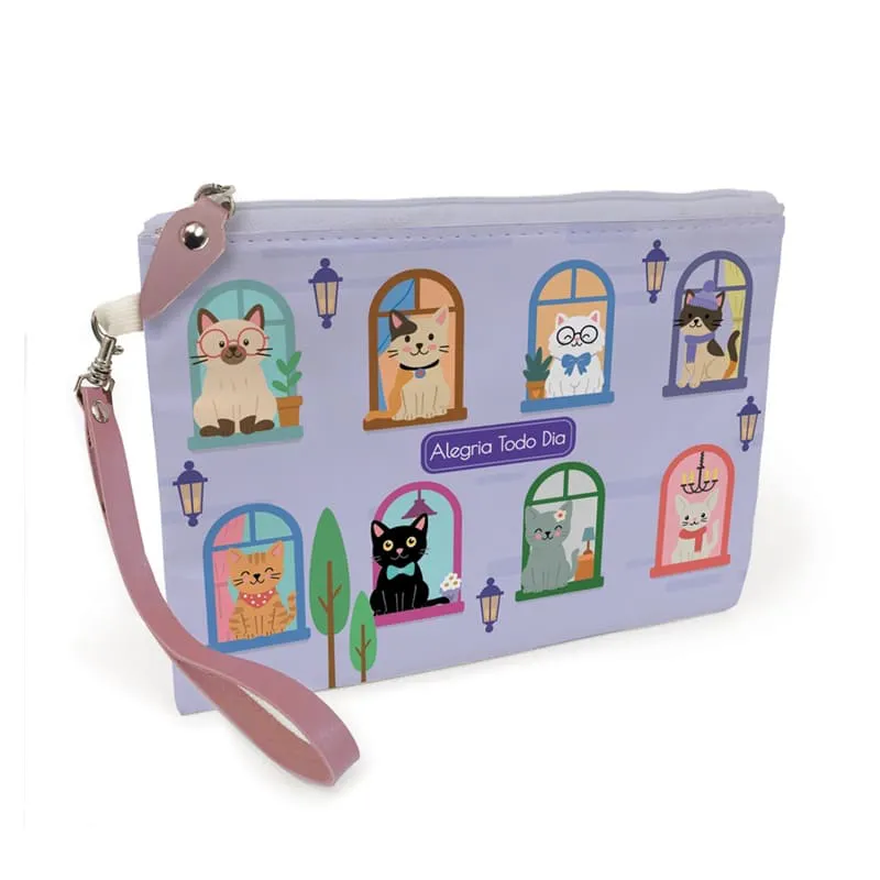 BOLSA FLAT MINI GATO - Manaia Presentes