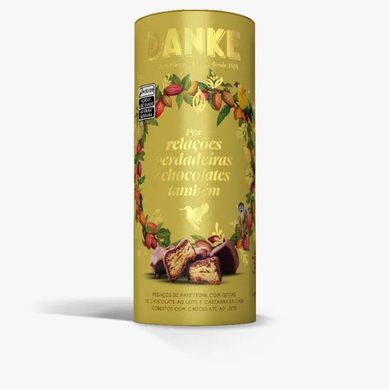 Chocolate DANKE Panettone Castanha de Cajú 200g - Danke
